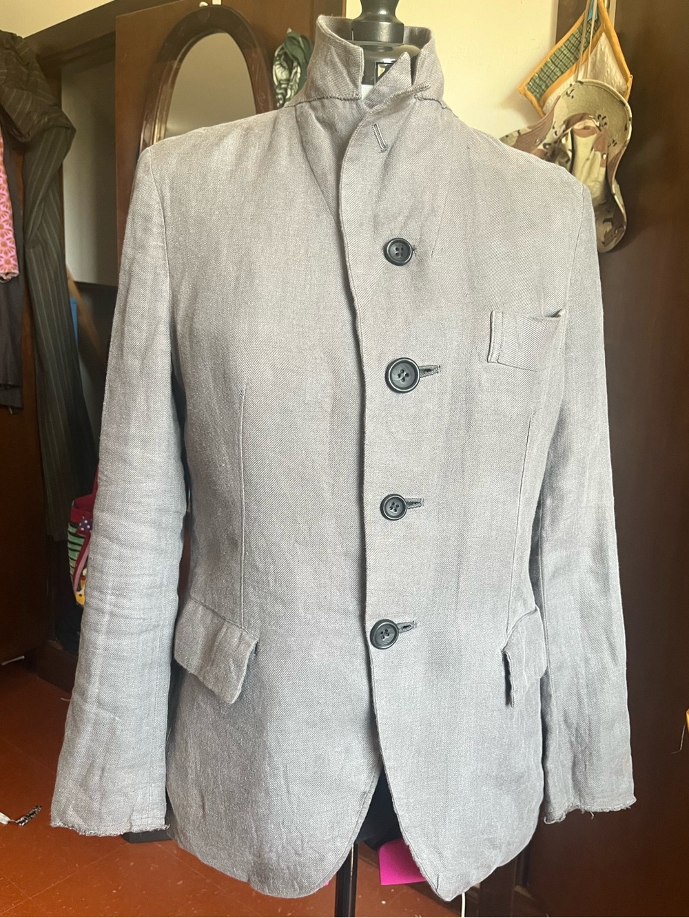 Junya Watanabe Comme des Garcon light linen jacket SM